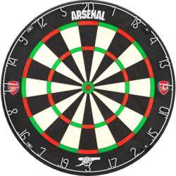 Arsenal FC Dartboard – Professional Level – The Gunners – Crest