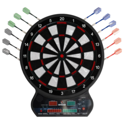 Ruthless R600 Electonic Dartboard – Soft Tip- 8 players-27 Games