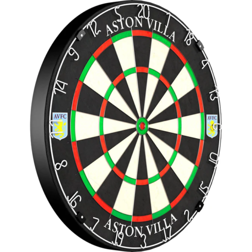 Aston Villa FC Dartboard - Professional Level - Official Licensed