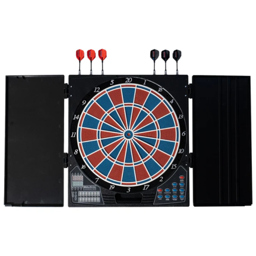 BULL’S Lightning RB Electronic Dartboard – Soft Tip