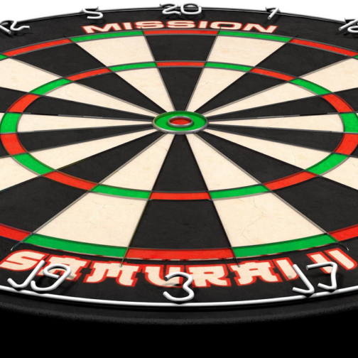 Mission Samurai II Dartboard - Ultra Professional Board