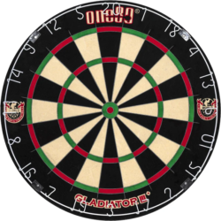 One80 Sword Edge Wire Dartboard – WDF Logo – Gladiator 3+