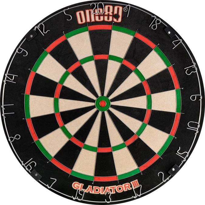 One80 Sword Edge Wire Dartboard - With Rotafix - Gladiator