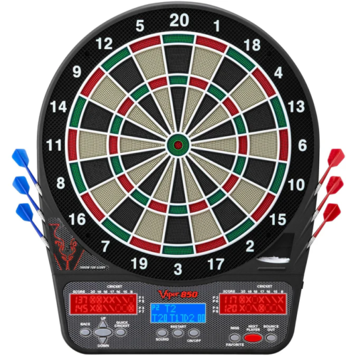 Viper 850 Electronic Dartboard – Ultra Thin Spider – Professional