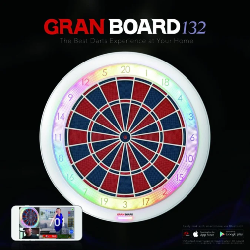 Granboard 132 - Professional Electronic - Soft Tip Dartboard