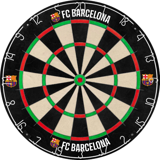 *FC Barcelona - Official Licensed BARÇA - Professional Dartboard - Crest with Name