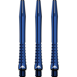 Mission Atom13 Aluminium Shafts – Anodised Metal Stems – Blue