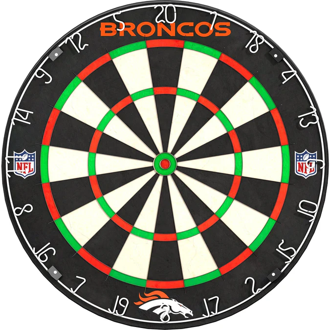 NFL - Professional Dartboard - Official Licensed - Denver Broncos