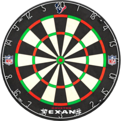 NFL – Professional Dartboard – Official Licensed – Houston Texans