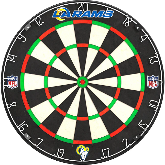 NFL - Professional Dartboard - Official Licensed - Los Angeles Rams