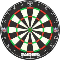 NFL – Professional Dartboard – Las Vegas Raiders