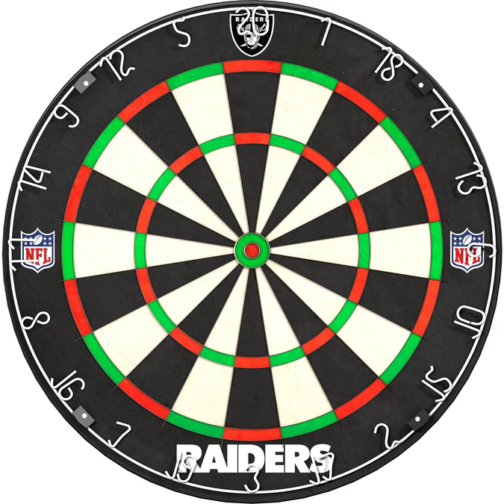 NFL - Professional Dartboard - Official Licensed - Las Vegas Raiders