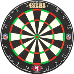 NFL – Professional Dartboard – San Francisco 49ers