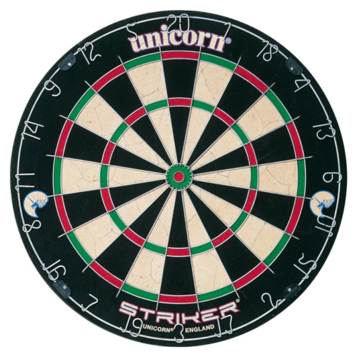 Unicorn Striker Dartboard – Entry Level – Round Wire Bristle Board