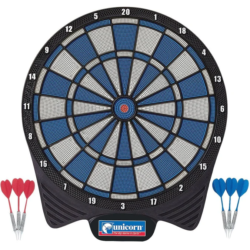 Unicorn Non Electronic Dartboard -Soft Tip Board – Blue