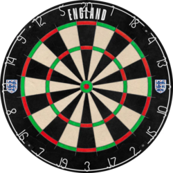 England Football Dartboard – Professional Licensed – 3 Lions