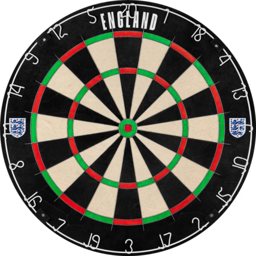 England Football Dartboard – Professional Licensed – 3 Lions