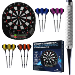 Mission G220 Electronic Dartboard – Professional Soft Tip