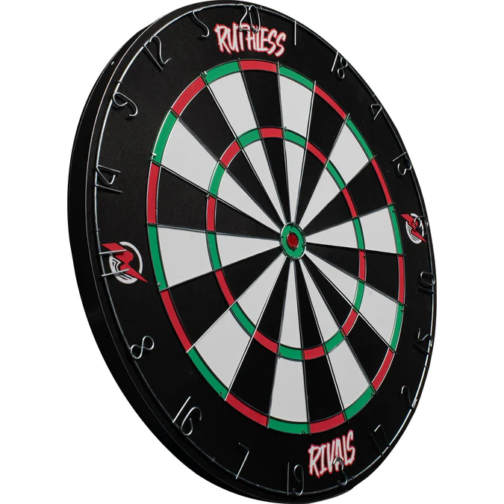 Ruthless Rivals Dartboard - Paper Wound Board - inc 2 sets of Darts