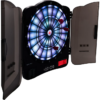 XQMax Electronic Dartboard in Cabinet - Multiplayer - with 6 Darts