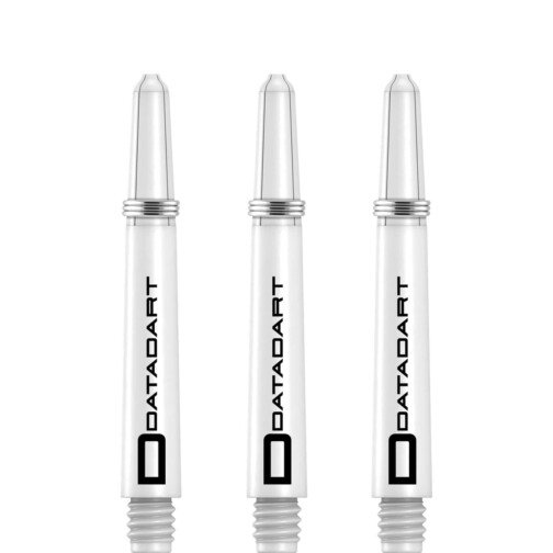 Datadart Signature Nylon - Stems with Springs - White