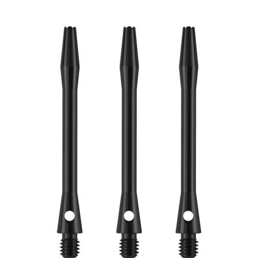 Designa Shafts - Metal Dart Stems - Black