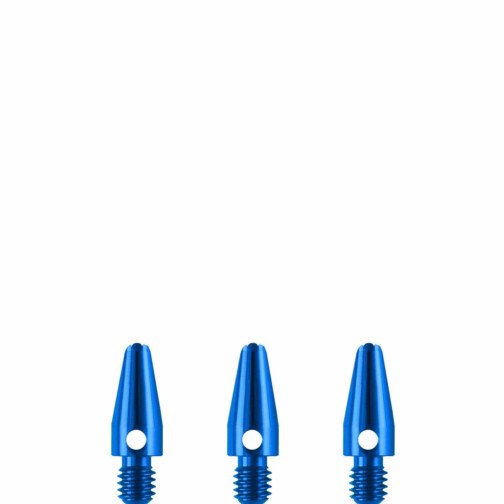 Designa Aluminium - Metal Dart Stems - Blue