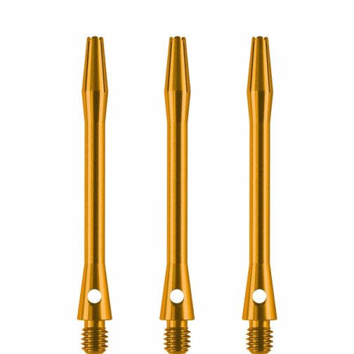 Designa Aluminium Shafts - Dart Stems - Gold