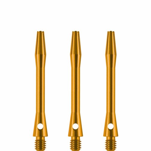 Designa Aluminium - Metal Dart Stems - Gold