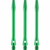 Designa Aluminium - Metal Dart Stems - Green