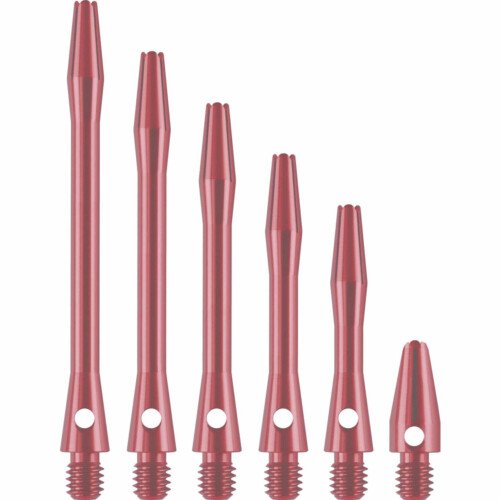 Designa Aluminium Shafts – Metal Dart Stems – Pink