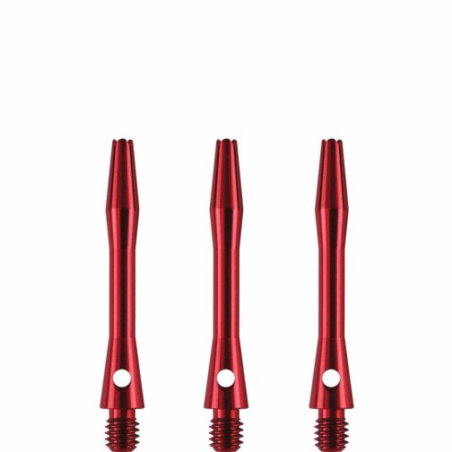 Designa Shafts - Metal Dart Stems - Red