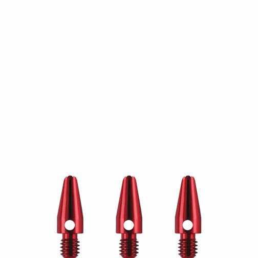 Designa Aluminium Shafts - Dart Stems - Red