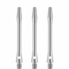 Designa Aluminium Shafts - Metal Stems - Silver