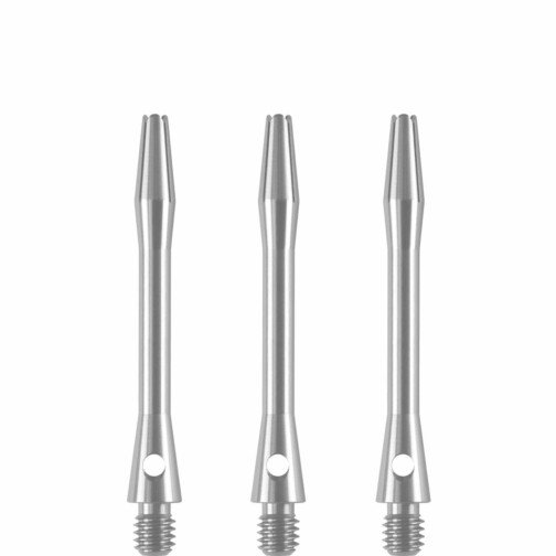 Designa Shafts - Metal Dart Stems - Silver