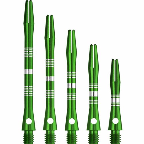 Designa Multiline Aluminium Shafts – Regrooved – Green