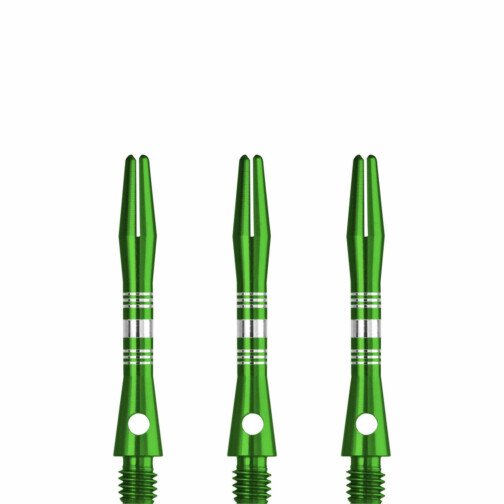 Designa Aluminium Shafts - Regrooved - Green