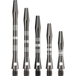 Designa Multiline Aluminium Shafts – Regrooved – Gun Metal