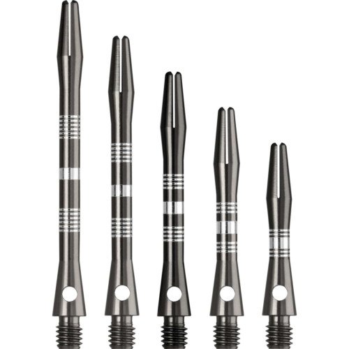 Designa Multiline Aluminium Shafts – Regrooved – Gun Metal