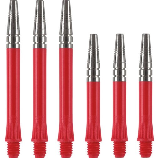 Harrows Alamo Shafts - Nylon Stems - Aluminium Top - Red