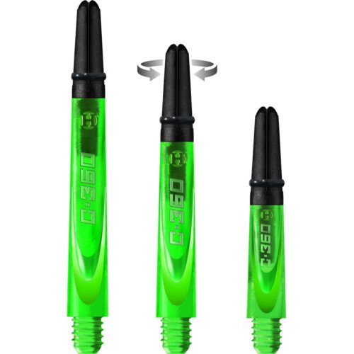 Harrows Carbon 360 Polycarbonate Dart Shafts – Green