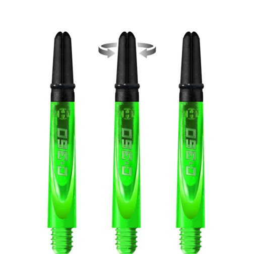 Harrows Carbon Polycarbonate Dart Shafts - Green