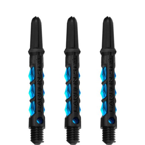 Harrows Carbon ST Shafts - Dart Stems - Black & Blue