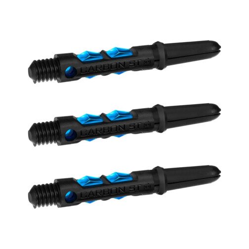 Harrows ST - Dart Stems - Black & Aqua Blue