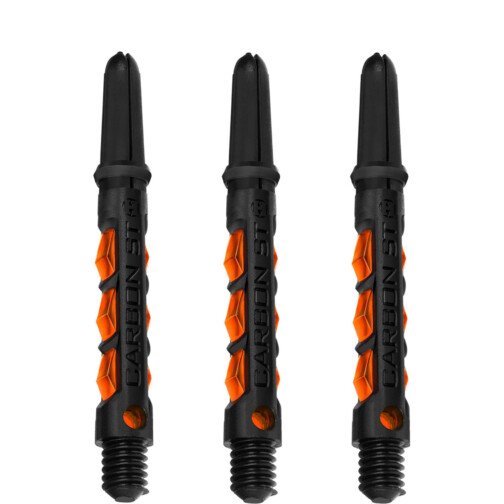 Harrows Carbon ST Shafts - Stems - Black & Orange