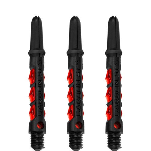 Harrows ST Shafts - Dart Stems - Black & Red