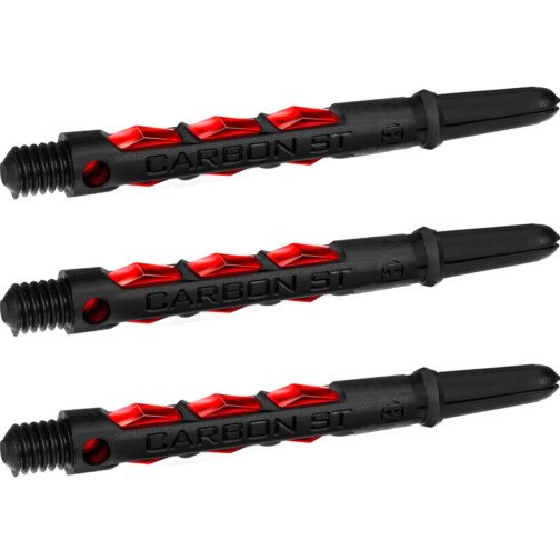 Harrows Carbon ST - Dart Stems - Black & Red