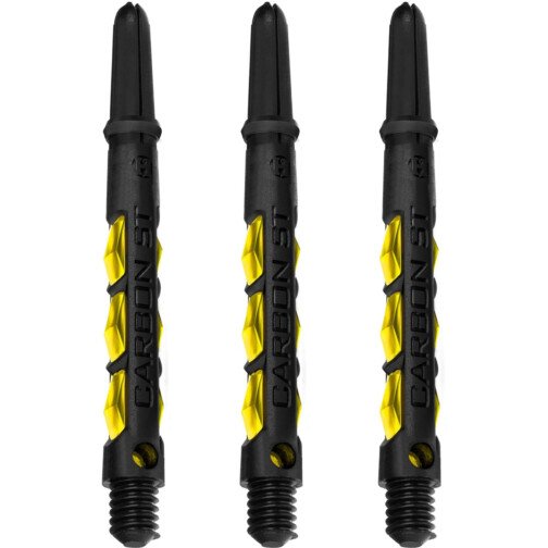 Harrows Carbon ST Shafts - Stems - Black & Yellow