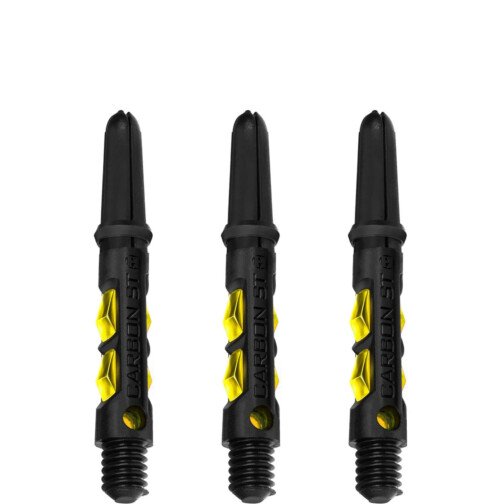 Harrows Carbon ST - Dart Stems - Black & Yellow