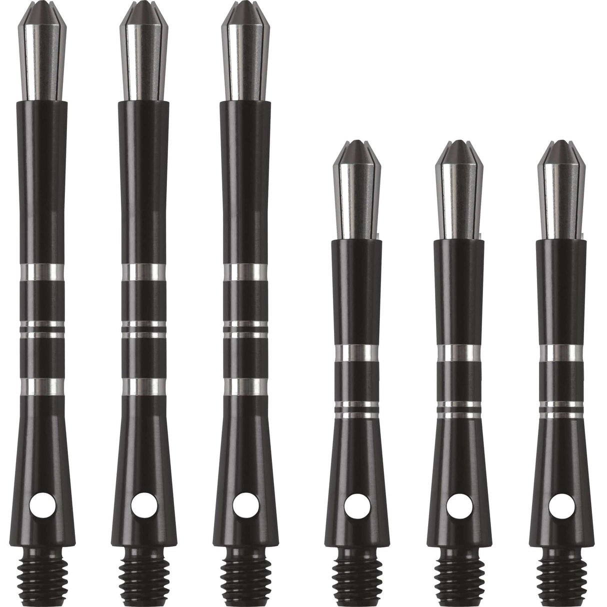 Harrows Colette Shafts - Aluminium Stems - Black